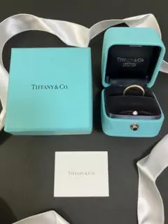 TIFFANY&Co. フォーエバー ウエディング バンド リング Au750