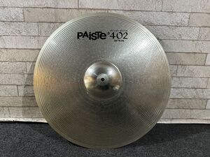 158★〇 PAISTE dickel silver 402 ライド シンバル 20インチ / パイステ MADE in Germany 〇★