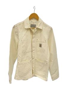 Carhartt◆カバーオール/XS/コットン/WHT/無地/21PO03717/wesley jacket