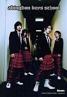 中古生写真(男性) abingdon boys school/集合(4人)/全身・通路・スカート赤チェック/ARENA37°C/公式ブロマイド