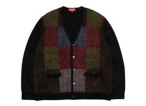 Supreme Brushed Grid Cardigan Black Medium ブラック ミディアム M 新品 国内正規品 シュプリーム ブラッシュト グリッド カーディガン