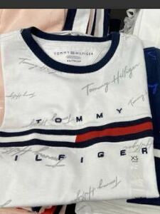 新品半袖 Tommy Hilfiger(トミーヒルフィガー)　Tシャツ ホワイト