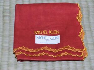 未使用品　ミシェルクライン　MICHEL KLEIN　ハンカチ