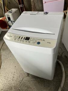 2021年製【引き取りOK！福岡】 ハイセンス 全自動電気洗濯機 4.5㎏ HW-T45D