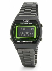 [メール便]【新色】 B640WB-3BEF B-640WB-3BEF B640WB-3BEF MENS BLACK デジタル 時計 カシオ CASIO