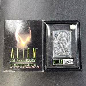 24千/A012773-5/E122-618/MS18000　ジッポライター　ALIEN 20th ANNIVERSARY LIMITED ZIPPO　エイリアン　喫煙グッズ　ケース付き