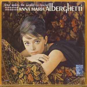 ◎レア!Mono!ダブル洗浄済!★Anna Maria Alberghetti(アナ マリア アルバゲッティ)『Love Makes The World Go Round』 USオリジLP #59956