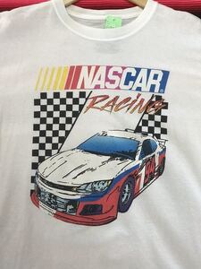 Nascar Racing Tシャツ　ナスカーレーシング　アメリカ　デイトナビーチ　フロリダ　レース　レーシング　ビンテージ　古着　アメカジ