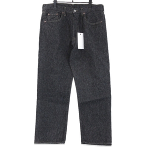 美品 A.PRESSE アプレッセ デニムパンツ 24SAP-04-25H Black Washed Denim Pants 硫化ローブ染色 ブラック 黒 38 タグ付き 71010865