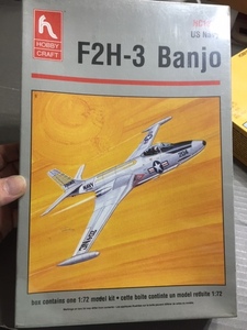 F2H-3 Banjo （バンシー）　1/ 72 ホビークラフト &AM %2E