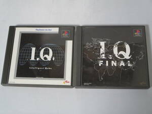 ロ PS【I.Q】＆【I.Q FINAL】2本セット