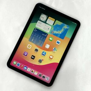 【中古 超美品】iPad mini 第6世代 256GB Wi-Fiモデル スペースグレイ MK7T3J/A バッテリー最大容量100% 2021年モデル mini6