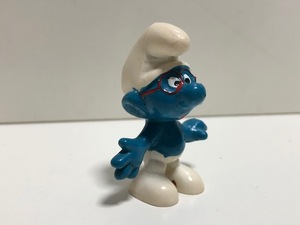 期間限定大幅値下げ スマーフ PVC フィギュア SMURF ヴィンテージ 赤めがね 眼鏡 メガネ / シュライヒ SMURF VINTAGE PVC FIGURE V6-71-80