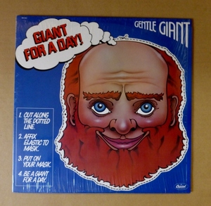 GENTLE GIANT「GENTLE FOR A DAY」米ORIG [初回SW規格CAPITOL] シュリンク美品
