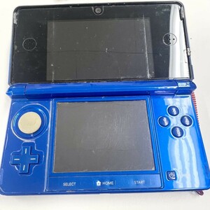 T238-M24-279 NINTENDO 任天堂 3DS 本体 CTR-001 コバルトブルー 家庭用ゲーム機