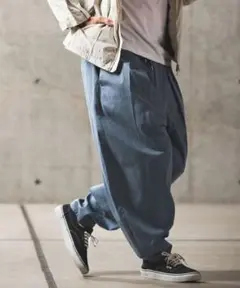 値下げ GLIMCLAP balloon pants バルーンパンツ S