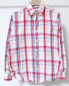 Engineered Garments エンジニアードガーメンツ Tab Collar Shirt タブカラー チェック シャツ XS