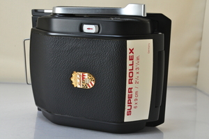 ★★極上品 Linhof Super Rollex 6x9 Roll Film Holder Magazine ♪♪#1858EX