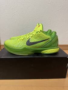 ナイキ コービー6 プロトロ グリンチ Nike Kobe 6 Protro Grinch 26.5ｃｍ