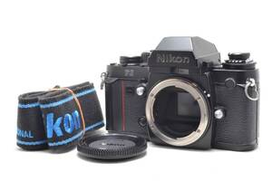 美品 ニコン Nikon F3 アイレベル 後期型 一眼レフ MF フィルムカメラ ボディ ストラップ #6271