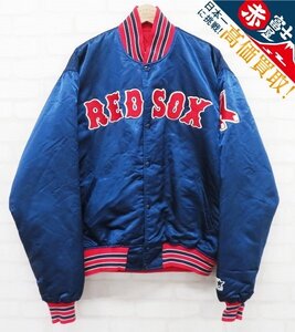 8T7294/DIAMOND COLLECTION by STARTER MLB REDSOX ナイロンスタジャン USA製 スターター ジャケット