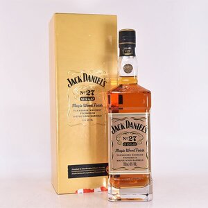 1円～★ジャック ダニエル ゴールド No.27 ＊箱付 ※ 700ml 40% テネシー ウイスキー JACK DANIEL