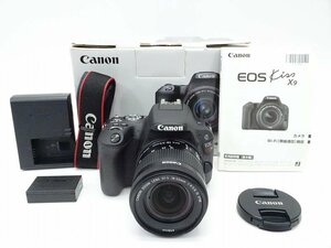 ●○【良品・シャッター数3200以下】Canon EOS Kiss X9 EF-S18-55 IS STM レンズキット デジタル一眼レフカメラ キャノン●025712001m○●
