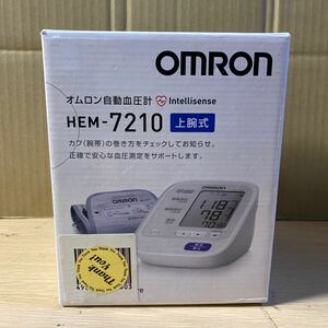 OMRON オムロン 自動血圧計 HEM-7210 中古品