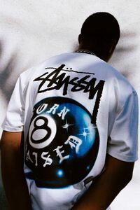 新品未使用 XXLサイズ Stussy Born x Raised 8 Ball Tee ステューシー ボーン レイズド 正規購入品 未開封