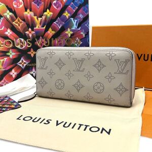 【正規品保証/希少品】LOUIS VUITTON ルイヴィトン マヒナ ジッピーウォレット 長財布 メンズレディースM68670