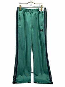 Needles◆ニードルズ/MR286/Track Pant/Poly Smooth/ボトム/S/グリーン/シミ有