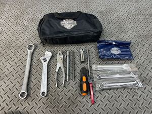 ★Harley-Davidson★純正★工具セット★ツールポーチ★ インチ工具★ 車載工具★ハーレー★管理番号214★