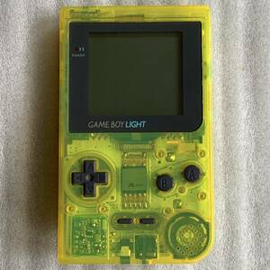 任天堂 ゲームボーイライト クリアイエロー Nintendo GAME BOY LIGHT 【本体のみ】