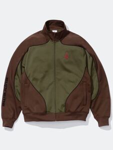 M Supreme Jordan Tricot Track Jacket Olive オリーブ シュプリーム ジョーダン トラックジャケット