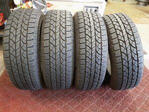 DF5449■225/65R17 102H　4本価格　YOKOHAMA GEOLANDAR A/T-S　送料無料 夏 ’16年 8分山 エクストレイル デリカD5 CX5 ハリアー RAV4 CR-V