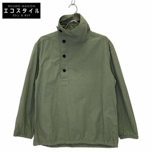 JIL SANDER+ ジルサンダープラス オリーブ 23SS J40DL0112 J45127 ハーフボタン シャツ オリーブ 32 トップス コットン レディース 中古