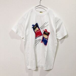 ◇未使用 90’s UCC 缶コーヒー メジャー MAJOR 半袖 Tシャツ ビンテージ レトロ シングルステッチ