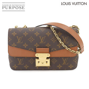 未使用 展示品 ルイ ヴィトン LOUIS VUITTON モノグラム マルソー チェーン ショルダー バッグ レザー キャラメル 90260957