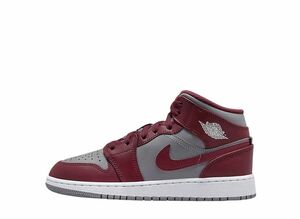 Nike GS Air Jordan 1 Mid "Team Red" 22.5cm DQ8423-615