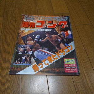 週刊ゴング No422/1992年/藤波vsRバーン/田上明/馳vs健介/小橋vsハンセン/ゴディ&ウイリアムスvsスタイナーズ/尾崎魔弓/オブライト/天龍