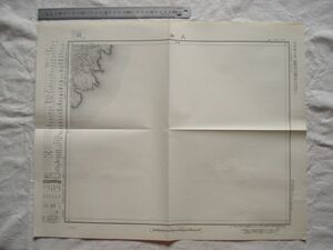 【古地図 昭和20年代】『久和』五万分一地形図厳原12号 昭和29年発行 地理調査所【長崎 対馬 離島】