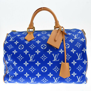 LOUIS VUITTON ルイヴィトン 24SS SPEEDY スピーディ P9 バンドリエール40 モノグラム 3WAYショルダーバッグ ヴェール ブルーM24417 RFID