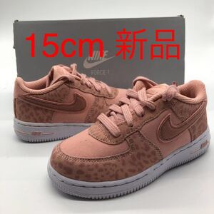 NIKE FORCE 1 LV8 (TD) 15cm/US9C ナイキ フォースワン ピンク 日本未発売 新品未使用 正規品 キッズ 子供 女の子