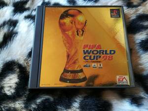 【中古・盤面良好・動作確認済み】PS　FIFA WORLDCUP98 フランス98総集編　　同梱可