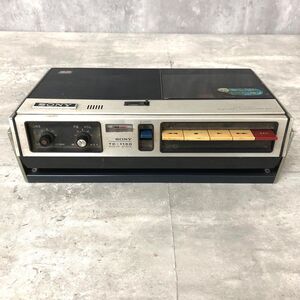 SONY TC-1150 カセットテープ レコーダー　昭和レトロ