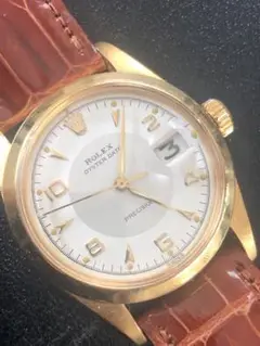 ロレックスRolex オイスターデイトプレシジョン希少金張　美品