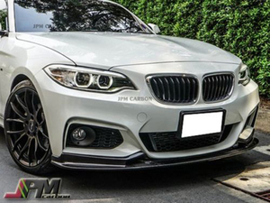 3型 BMW F22 220i 228i 235i M235i Mスポ カーボン フロントリップスポイラーJPM