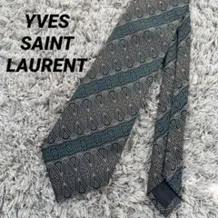 YVES SAINT LAURENT イブサンローラン ネクタイ ビジネス 和柄