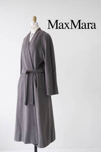 Max mara マックスマーラ カシミヤ ウール ベルト付 コート size 42 1121792