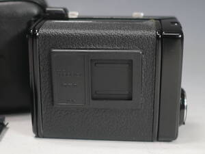 ◆ZENZA BRONICA 220 フィルムバック ETR用 予備引き蓋・ソフトケース付属 ゼンザ ブロニカ